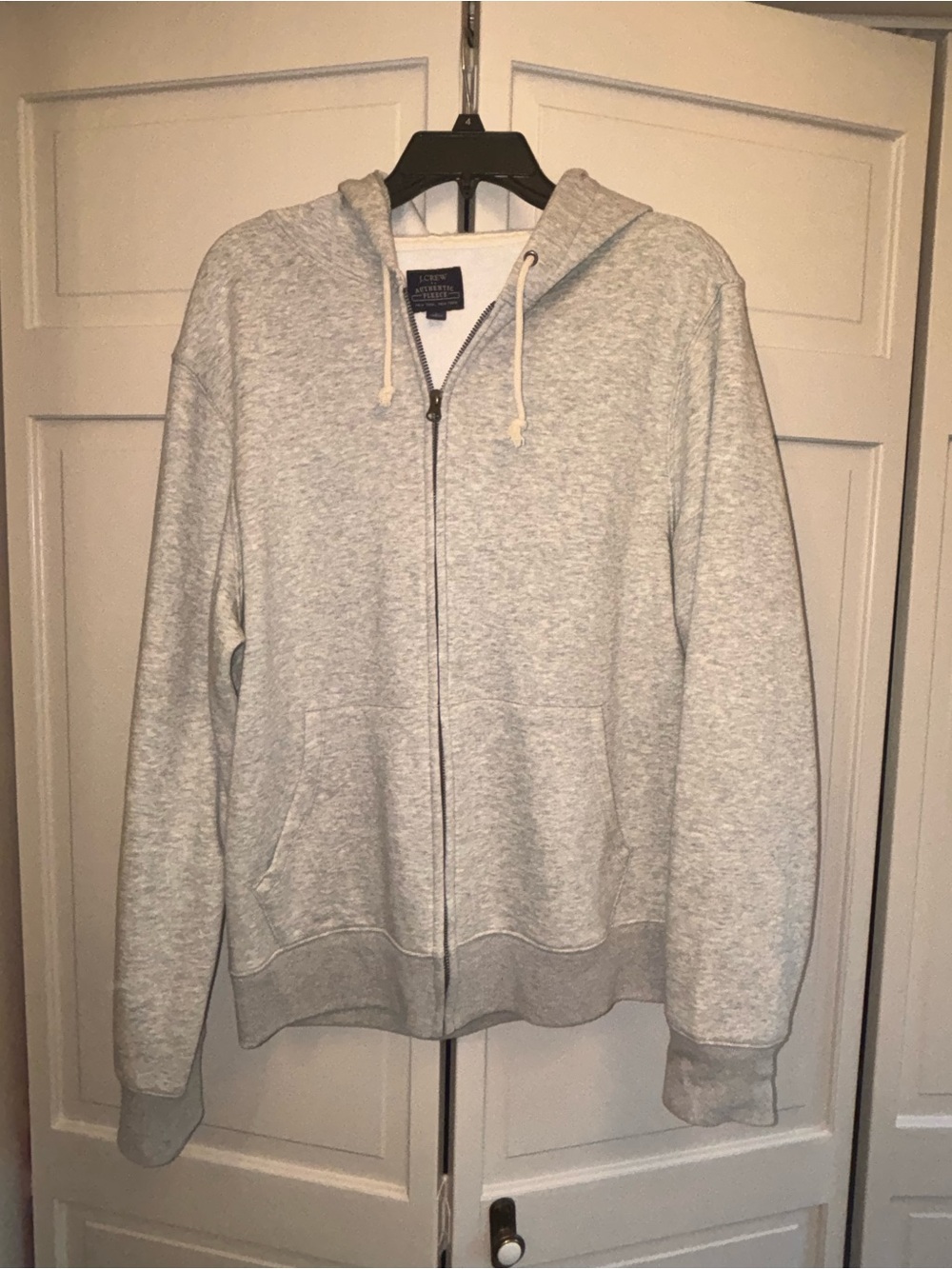 J Crew Fleece Full-Hoodie
